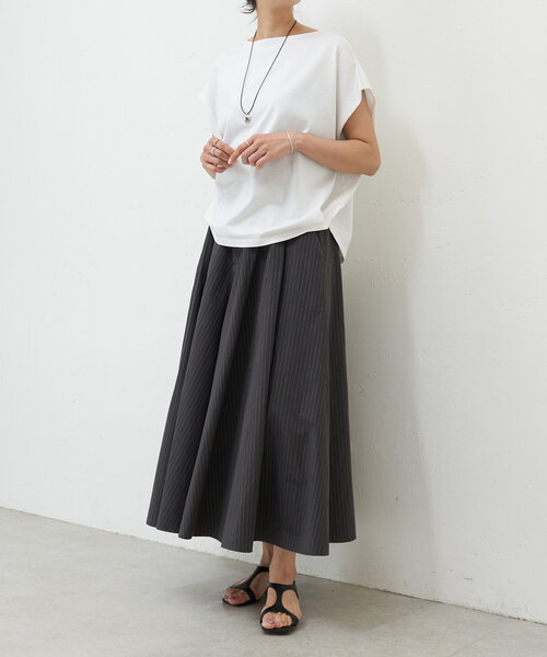 充実の品 ストライプボリュームキュロット（その他パンツ）｜BEARDSLEY パンツ