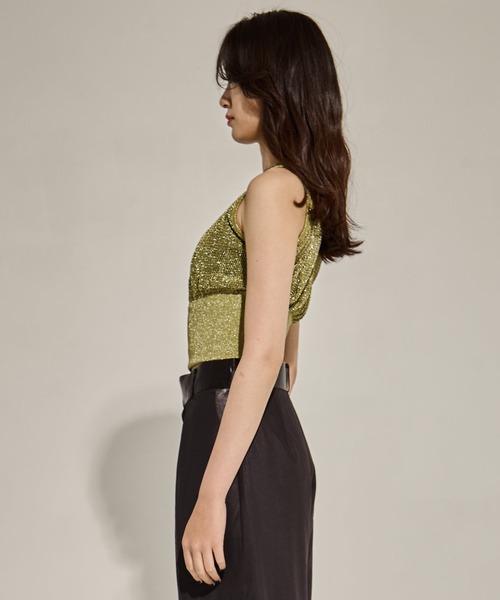 TAN/タン】SHINY 2PIECES TOPS/シャイニー2ピーストップス