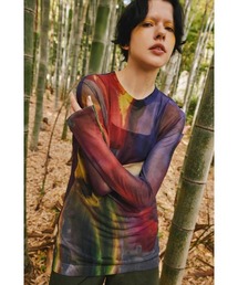 EVOLVE SHEER KNIT TOP