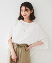 UNTITLED | 【UVカット/接触冷感/吸水速乾/ストレッチ性】ドルマンプルオーバー(Tシャツ/カットソー)