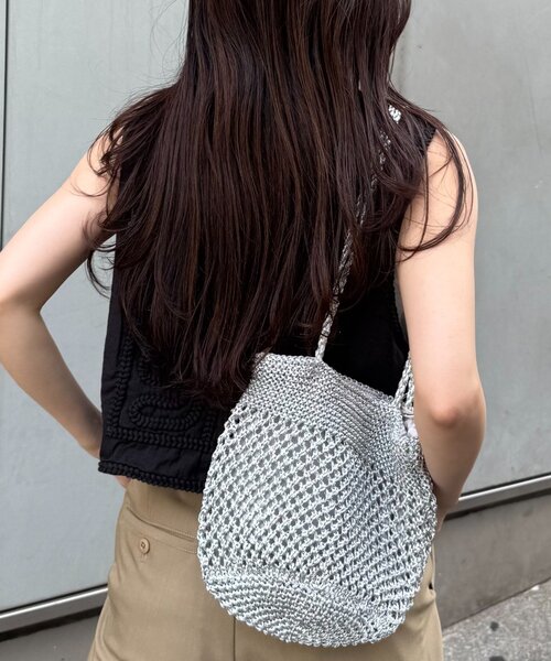 CIAOPANIC TYPY(チャオパニックティピー)の「【India】ロープ刺繍ベスト(ベスト・レディース・ブラウン/オフホワイト/ブラック・ONE SIZE)」の16枚目の写真