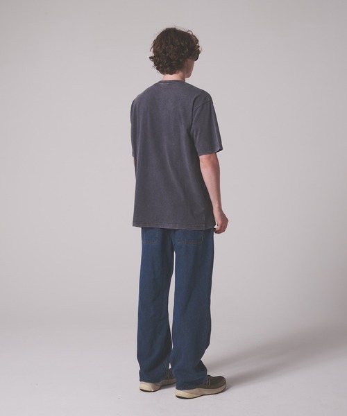 FIRST DOWN（ファーストダウン）の「ピグメント ロゴ ショートスリーブ Tシャツ #2（Tシャツ/カットソー・メンズ・イエロー/チャコール/オフホワイト・M/XL/L）」の12枚目の写真