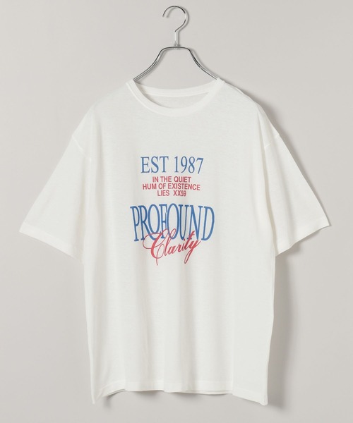 A part by(アパートバイ)の「ロゴBIGTシャツ(Tシャツ/カットソー・レディース・オフホワイト/ブラック・FREE)」の13枚目の写真