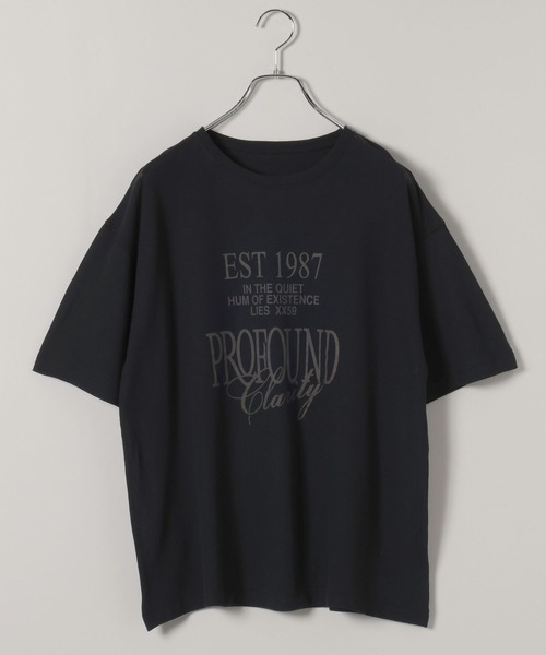 A part by(アパートバイ)の「ロゴBIGTシャツ(Tシャツ/カットソー・レディース・オフホワイト/ブラック・FREE)」の12枚目の写真