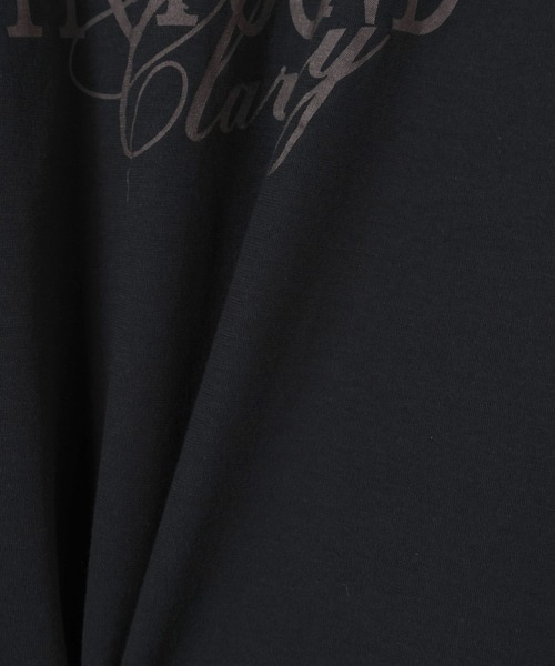 A part by(アパートバイ)の「ロゴBIGTシャツ(Tシャツ/カットソー・レディース・オフホワイト/ブラック・FREE)」の3枚目の写真