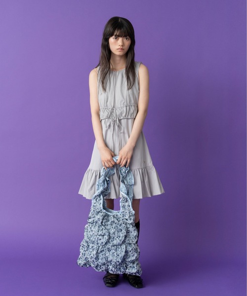 Casselini（キャセリーニ）の「Casselini(キャセリーニ)スクエアギャザートート（トートバッグ・レディース・ベージュ/ピンク/ブルー/ブラック・FREE）」の18枚目の写真