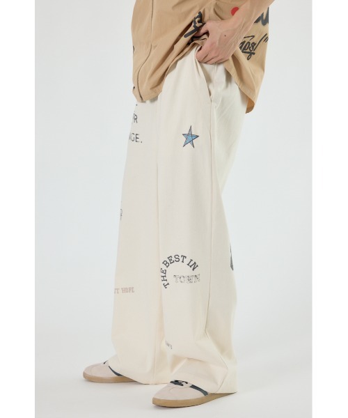 RODEO CROWNS WIDE BOWL（ロデオクラウンズワイドボウル）の「アニバーサリーパンツ（その他パンツ・メンズ・ライトカーキ/オフホワイト/ブラック・MEDIUM/LARGE）」の12枚目の写真