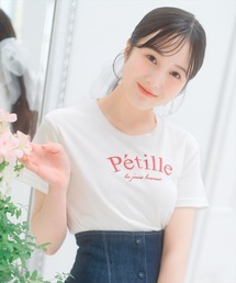 PetilleクルーネックTシャツ