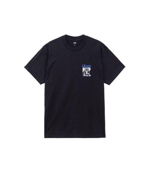 OBEY（オベイ）の「【OBEY】 STOP WORRY NOW CLASSIC TEE（Tシャツ/カットソー・メンズ・ホワイト/ブラック/イエロー・MEDIUM/LARGE）」の5枚目の写真