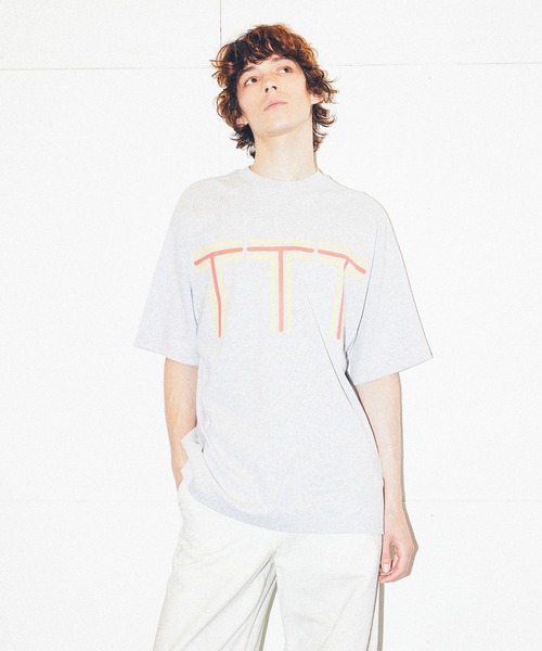Tシャツ・カットソー LOGO PATCH STRIPES T-SHIRT セール】【The Trilogy Tapes/ザ・トリロジー・テープス】 LOGO