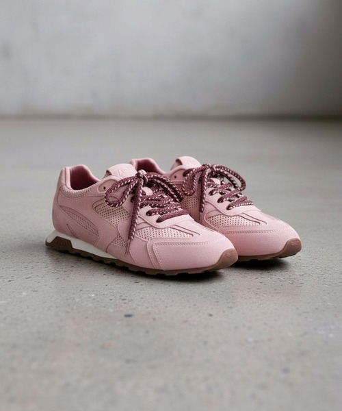 ASH(アッシュ)の「ASH/アッシュ【KASAR】軽量スエードスニーカー フラットソール 3cmヒール(スニーカー・レディース・ライトブラウン/アッシュブラウン/ベージュ/ピンク・36/37/38)」の4枚目の写真