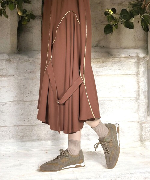 ♠【NEW】スエード ストリング スニーカー 3色 Light Taupe Suede Triple Stitch™ Sneakers FW25 27873935