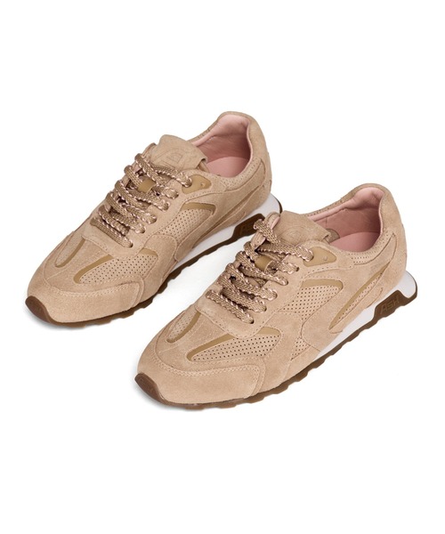 ASH(アッシュ)の「ASH/アッシュ【KASAR】軽量スエードスニーカー フラットソール 3cmヒール(スニーカー・レディース・ライトブラウン/アッシュブラウン/ベージュ/ピンク・36/37/38)」の8枚目の写真