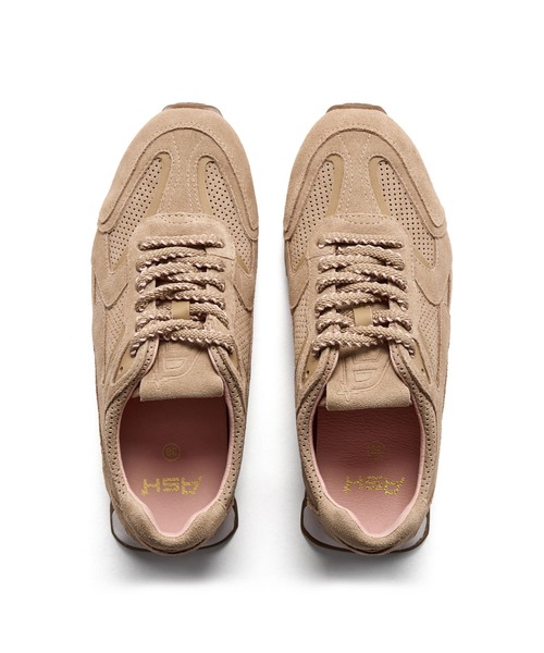 ASH(アッシュ)の「ASH/アッシュ【KASAR】軽量スエードスニーカー フラットソール 3cmヒール(スニーカー・レディース・ライトブラウン/アッシュブラウン/ベージュ/ピンク・36/37/38)」の10枚目の写真