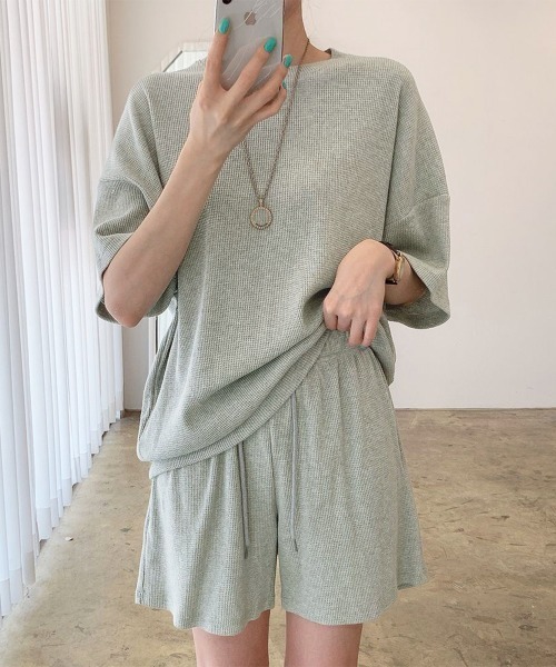 ルームウェア・パジャマ Zimmermann Body In Taupe Polyamide セール】2セットアップルームウェア オーバーサイズTシャツ