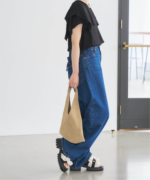 LE TALON（ルタロン）の「《追加》KARIN TAKUBO×LE TALONフリルクロススリングバックサンダル（サンダル・レディース・アイボリー・SMALL/MEDIUM/LARGE/X-LARGE）」の8枚目の写真