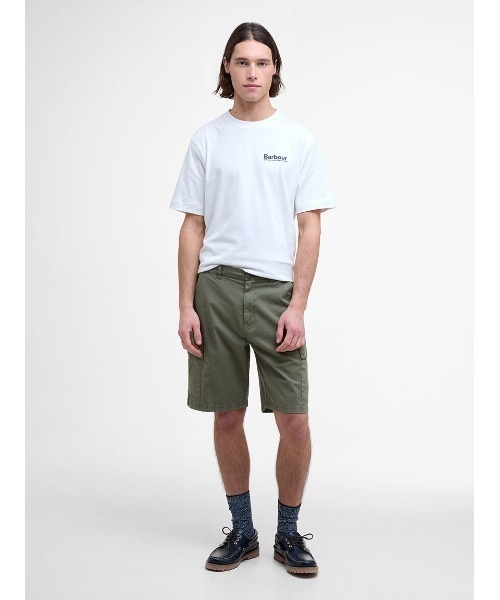 Barbour(バブアー)の「Moonwell バックプリントTシャツ(Tシャツ/カットソー・メンズ・ブルー/ホワイト・SMALL/MEDIUM/LARGE/X-LARGE)」の3枚目の写真