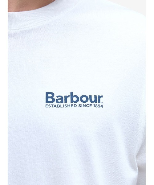 Barbour(バブアー)の「Moonwell バックプリントTシャツ(Tシャツ/カットソー・メンズ・ブルー/ホワイト・SMALL/MEDIUM/LARGE/X-LARGE)」の8枚目の写真