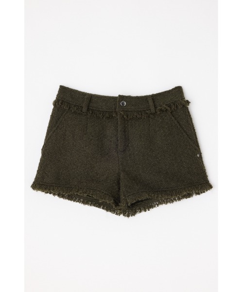 LAGUA GEM（ラグアジェム）の「TWEED COMPACT ショートパンツ（その他パンツ・レディース・ブラック/カーキ・X-SMALL/SMALL/MEDIUM）」の15枚目の写真