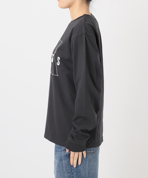 Spick & Span（スピックアンドスパン）の「Los Angeles TEE（Tシャツ/カットソー・レディース・チャコールグレー/ホワイト・FREE）」の21枚目の写真