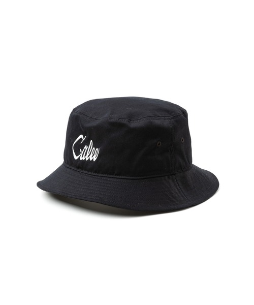 CALEE(キャリー)の「EMBROIDERY CALEE BUCKET HAT(ハット・メンズ・ブラック系その他2/ブラック系その他・LARGE/MEDIUM)」の2枚目の写真