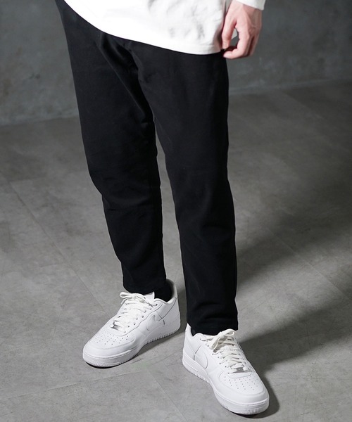 Tapered Chino Pants ボトムス メンズ テーパード チノパン ブラック