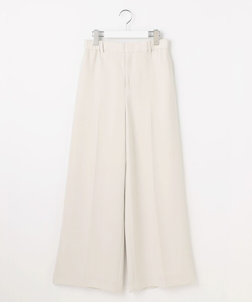 自由区（ジユウク）の「トリアセダブルクロスワイドストレート パンツ（その他パンツ・レディース・ネイビー系/ブラウン系/ブラック系/ベージュ・48/46/44）」の12枚目の写真