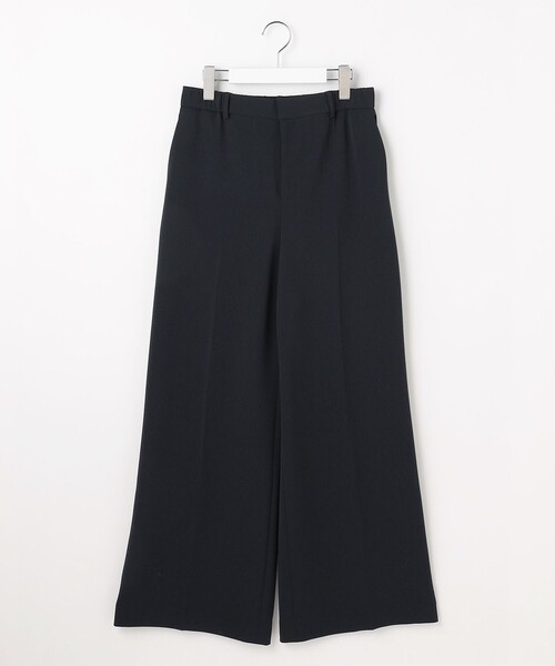 自由区（ジユウク）の「トリアセダブルクロスワイドストレート パンツ（その他パンツ・レディース・ネイビー系/ブラウン系/ブラック系/ベージュ・48/46/44）」の13枚目の写真