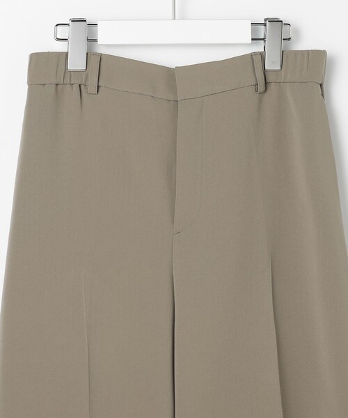 自由区（ジユウク）の「トリアセダブルクロスワイドストレート パンツ（その他パンツ・レディース・ネイビー系/ブラウン系/ブラック系/ベージュ・48/46/44）」の17枚目の写真