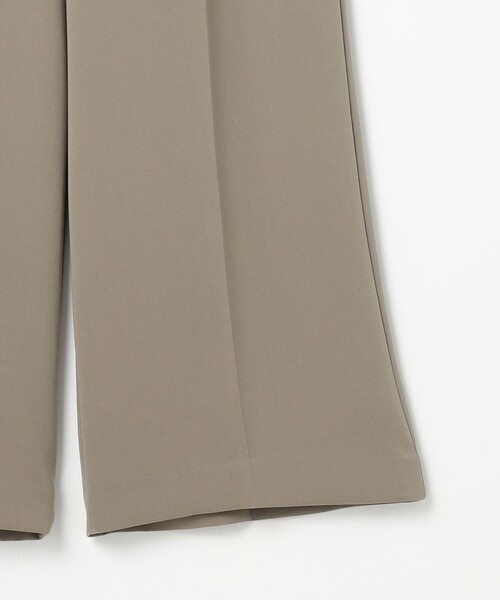 自由区（ジユウク）の「トリアセダブルクロスワイドストレート パンツ（その他パンツ・レディース・ネイビー系/ブラウン系/ブラック系/ベージュ・48/46/44）」の20枚目の写真