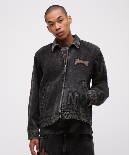 AVIREX アビレックス JOG DENIM STATIUM JACKET 楽天市場】30%OFF SALE セール！AVIREX(アヴィレックス