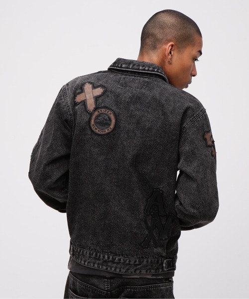 AVIREX デニムジャケット AVIREX デニムジャケット gジャン 「CROSSOVER」G-JACKET / G