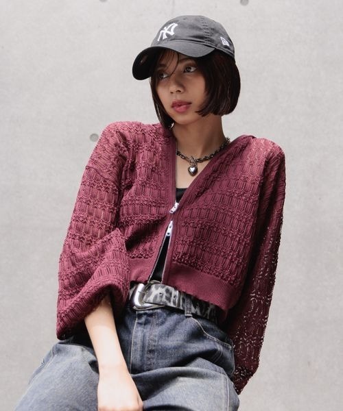 14934　PLEATSPLEASE　メッシュ　ジップパーカー 14934 PLEATSPLEASE メッシュ ジップパーカー 14934