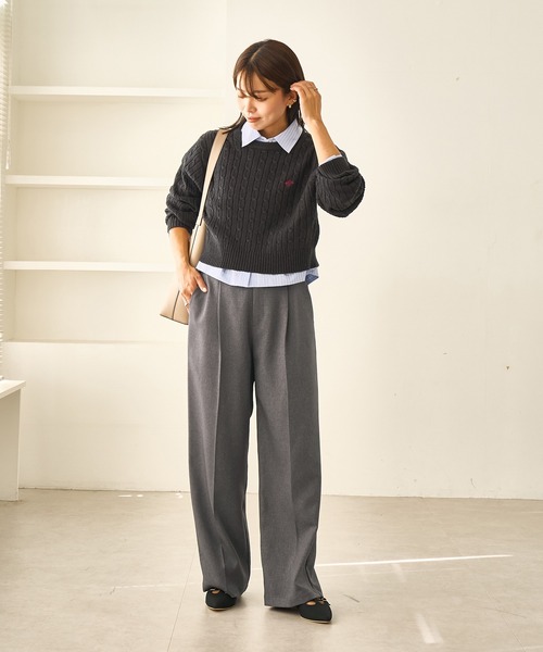 セール】【WEB限定・丈長め】レディハンサムシリーズ ウールライク