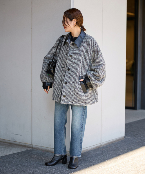 JOURNAL STANDARD GIOLICA GRANPASチェックブルゾン GIOLICA GRANPAS