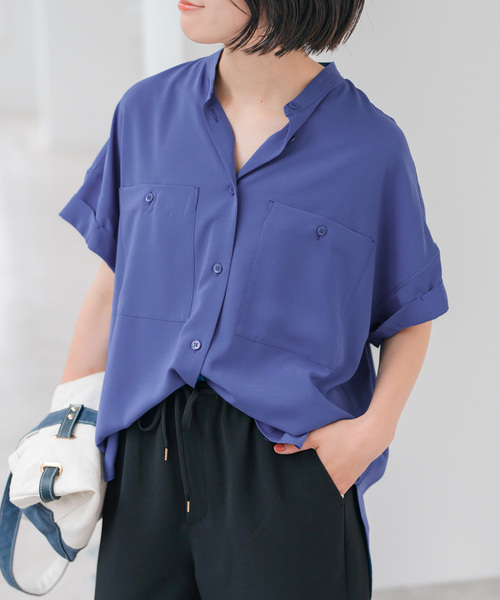 シルキードレープシャツ（シャツ/ブラウス）｜Spick & Span