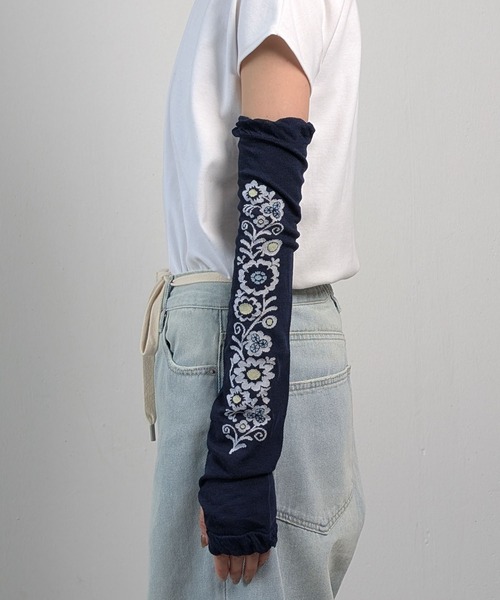 PLAN C ネイビー アームカバー 楽天市場】ゆったり アームカバーの通販