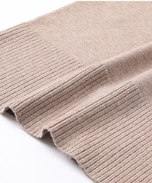 Petitjo(プッチージョ)の「小さいサイズ スウェットライクニットワンピース 低身長さん・小柄女性(ワンピース・レディース・ブラック/モカ/杢グレー・PS/PSS)」の10枚目の写真