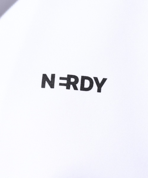 NERDY(ノルディ)の「シャーリングトラックトップ(ジャージ・レディース・ホワイト/ブラック・M/SS/S)」の21枚目の写真