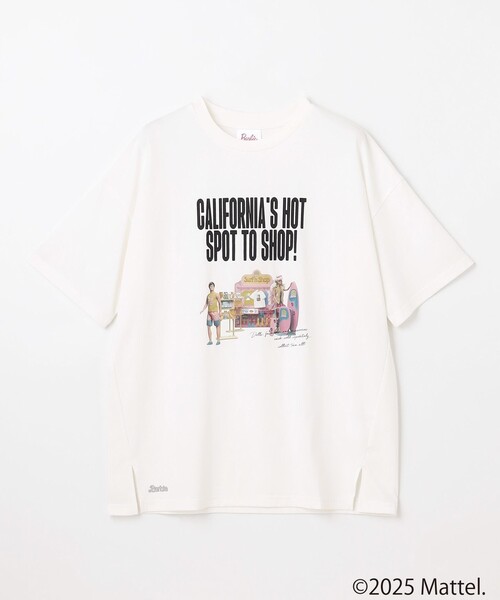 ANY(エニィ)の「【Barbie(TM)】ロゴTシャツ(Tシャツ/カットソー・レディース・ブラック系/ピンク系/ホワイト系・F)」の1枚目の写真