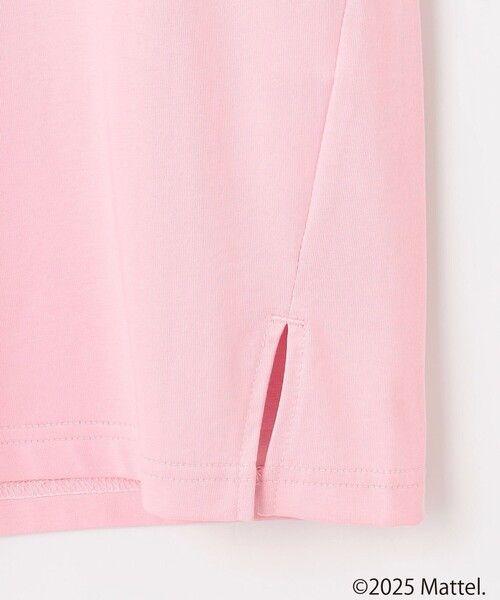 ANY(エニィ)の「【Barbie(TM)】ロゴTシャツ(Tシャツ/カットソー・レディース・ブラック系/ピンク系/ホワイト系・F)」の7枚目の写真