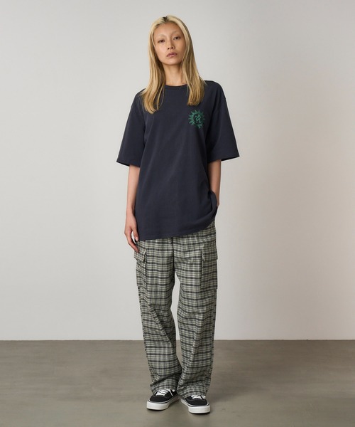 Gramicci（グラミチ）の「SUN TEE｜サンTシャツ（Tシャツ/カットソー・メンズ・マスタード/ネイビー/ナチュラル・XL/L/XXL/M/S）」の8枚目の写真