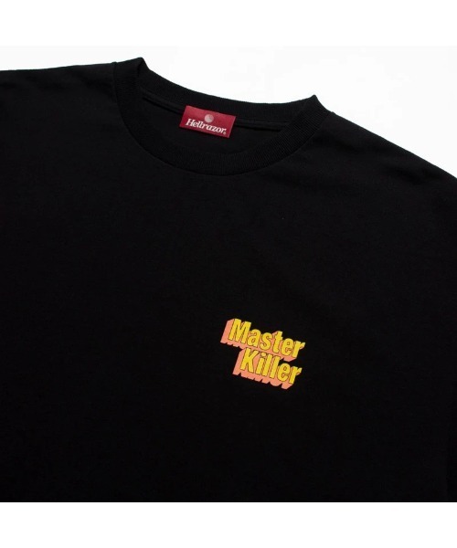 Hellrazor(ヘルレイザー)の「Hellrazor MASTER KILLER T-SHIRT(ヘルレイザー マスター キラー Tシャツ)(シャツ/ブラウス・メンズ・ホワイト/グリーン系/ブラック・MEDIUM/LARGE/X-LARGE/SMALL/XX-LARGE)」の8枚目の写真