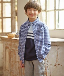 J.PRESS（ジェイプレス）の「【140-170cm】オックス チェックシャツ（シャツ/ブラウス）」