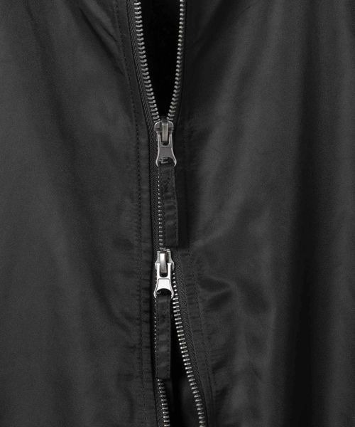 JEANASIS（ジーナシス）の「MA-1ベスト/591118（MA-1・レディース・ブラック/カーキ・FREE）」の14枚目の写真