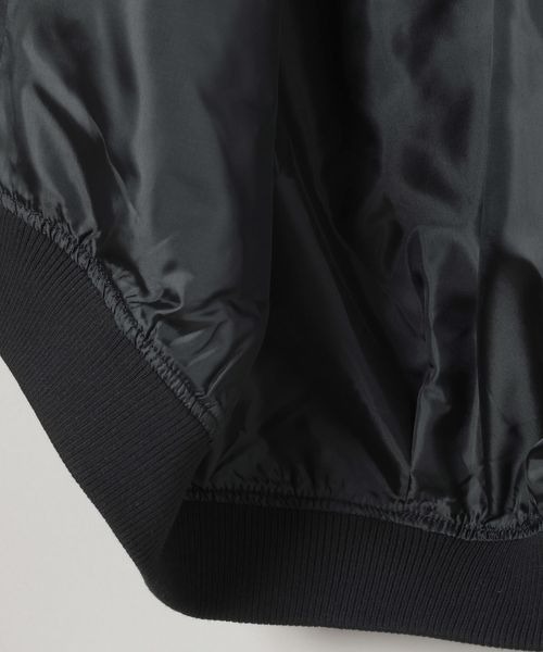 JEANASIS（ジーナシス）の「MA-1ベスト/591118（MA-1・レディース・ブラック/カーキ・FREE）」の16枚目の写真