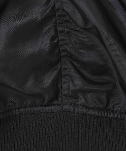 JEANASIS（ジーナシス）の「MA-1ベスト/591118（MA-1・レディース・ブラック/カーキ・FREE）」の17枚目の写真