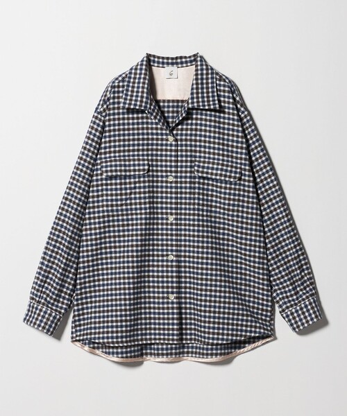 最終　まもなく取り下げ　ROKU コットンチェックネルシャツ 最終 まもなく取り下げ ROKU コットンチェックネルシャツ