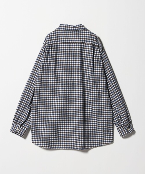 最終　まもなく取り下げ　ROKU コットンチェックネルシャツ 最終 まもなく取り下げ ROKU コットンチェックネルシャツ 6(ROKU