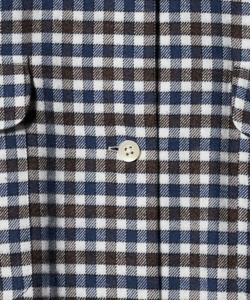 6(ROKU)＞コットン チェック シャツ（シャツ/ブラウス）｜6（ロク）の